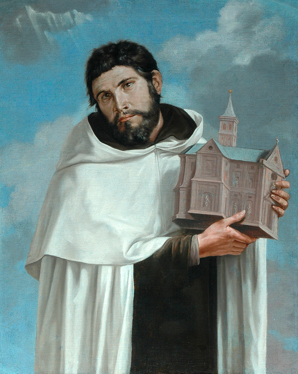 A Carmelite, possibly Saint Agabus