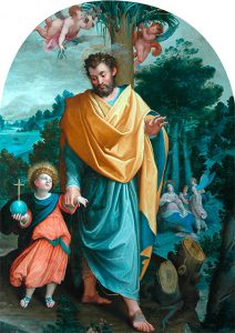 St Joseph Leading the Infant Christ thumbnail