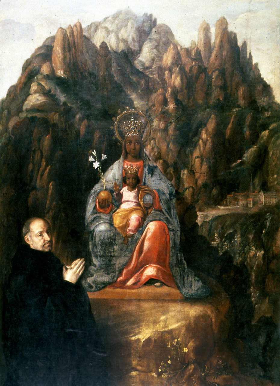 The Virgin of Montserrat with a Donor