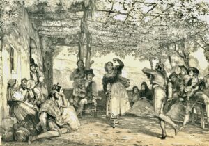 Spanish Peasants dancing the Bolero thumbnail