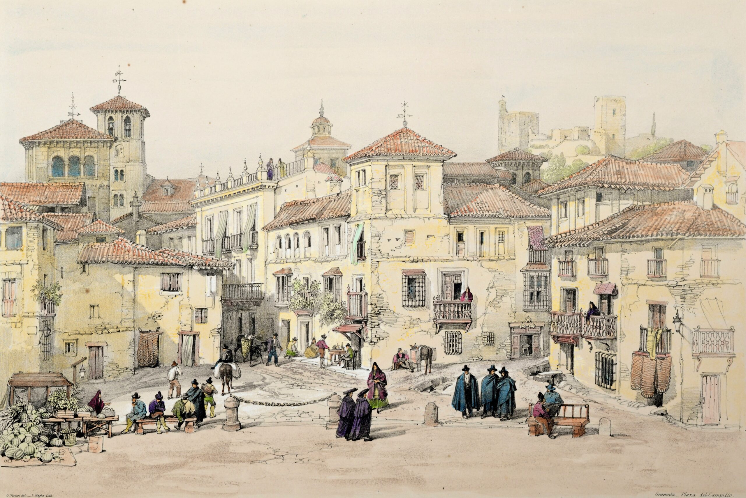 Granada, Plaza del Campillo  