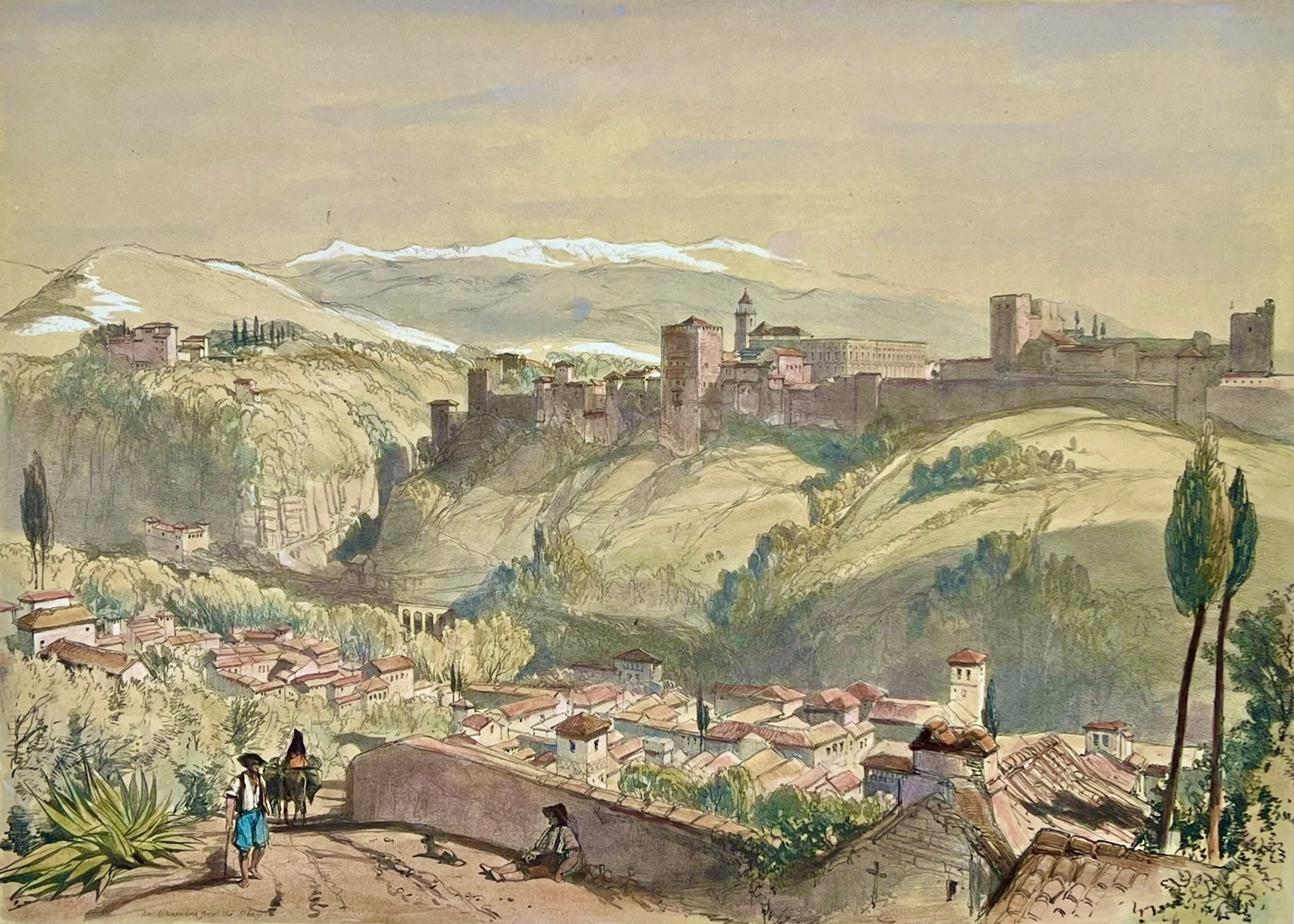 The Alhambra from the Albaycin